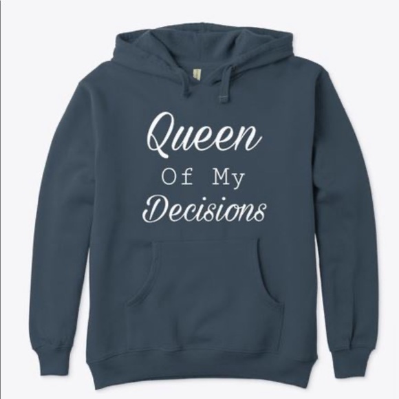 Queen of My Decisions Unisex Hoodies - Picture 2 of 3